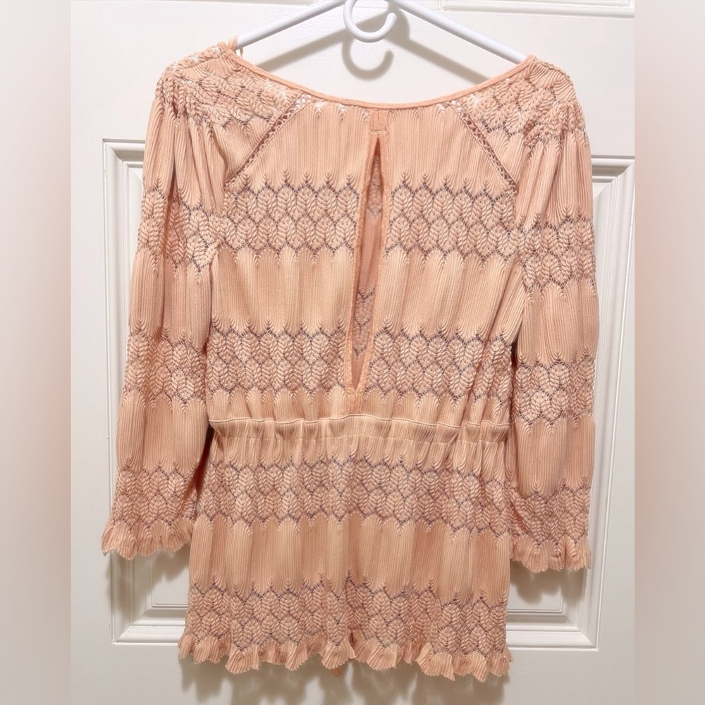 Free People Peachy Pink Top - Picture 2 of 2